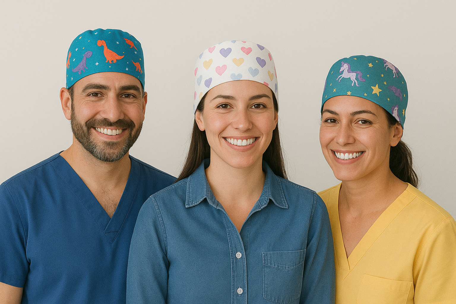 Gorritos quirúrgicos personalizados con logo en Boshi